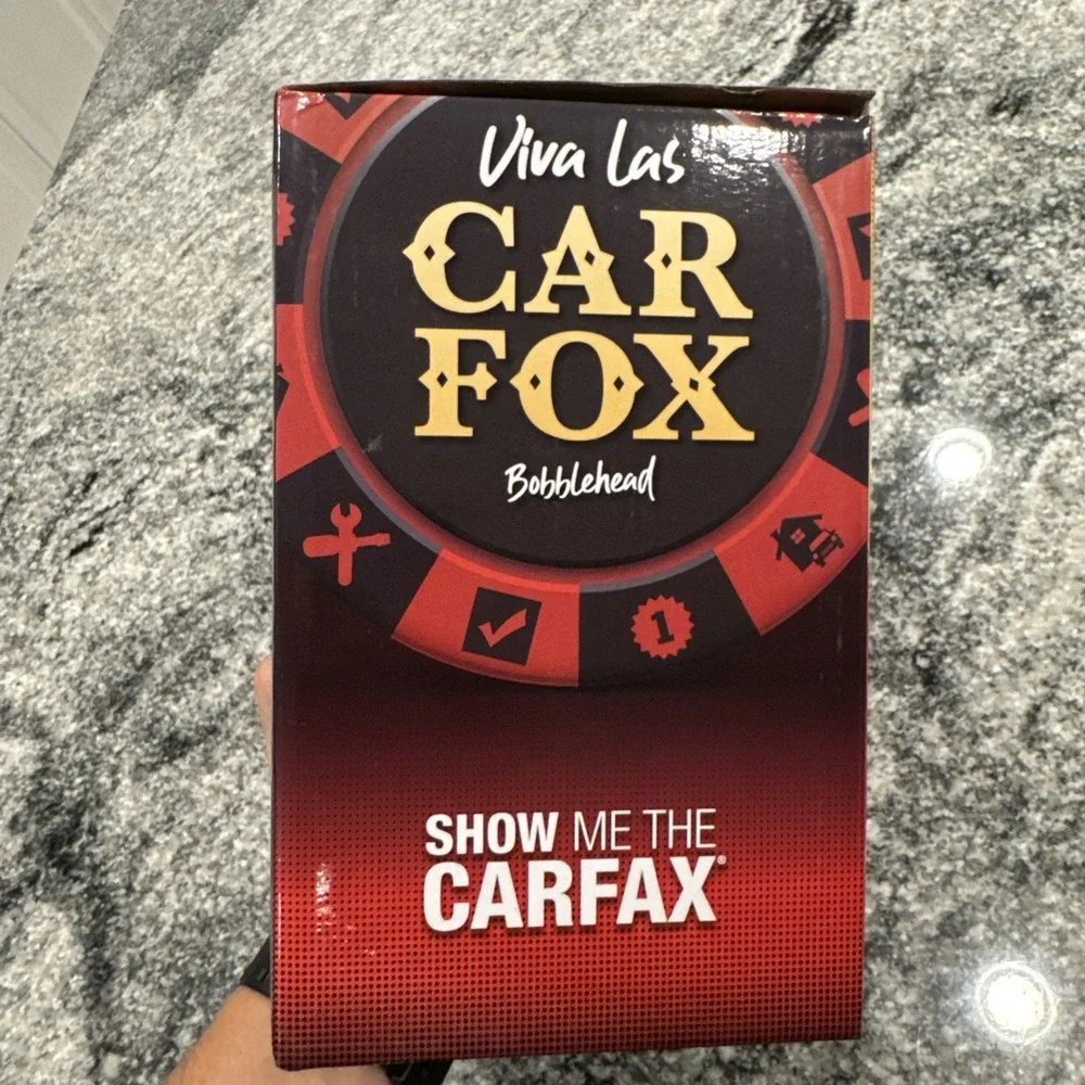 CARFAX CAR FOX BOBBLEHEAD FIGURE 2020 Elvis Viva‎ Las Vegas Bobble Head #29